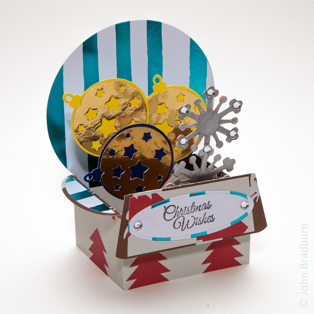 Christmas Bauble 3D Christmas Card